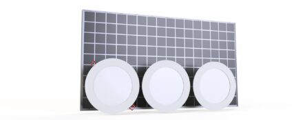 4 inch off-grid recessed lights