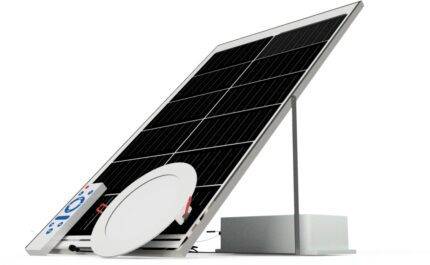 Off-grid recessed lights